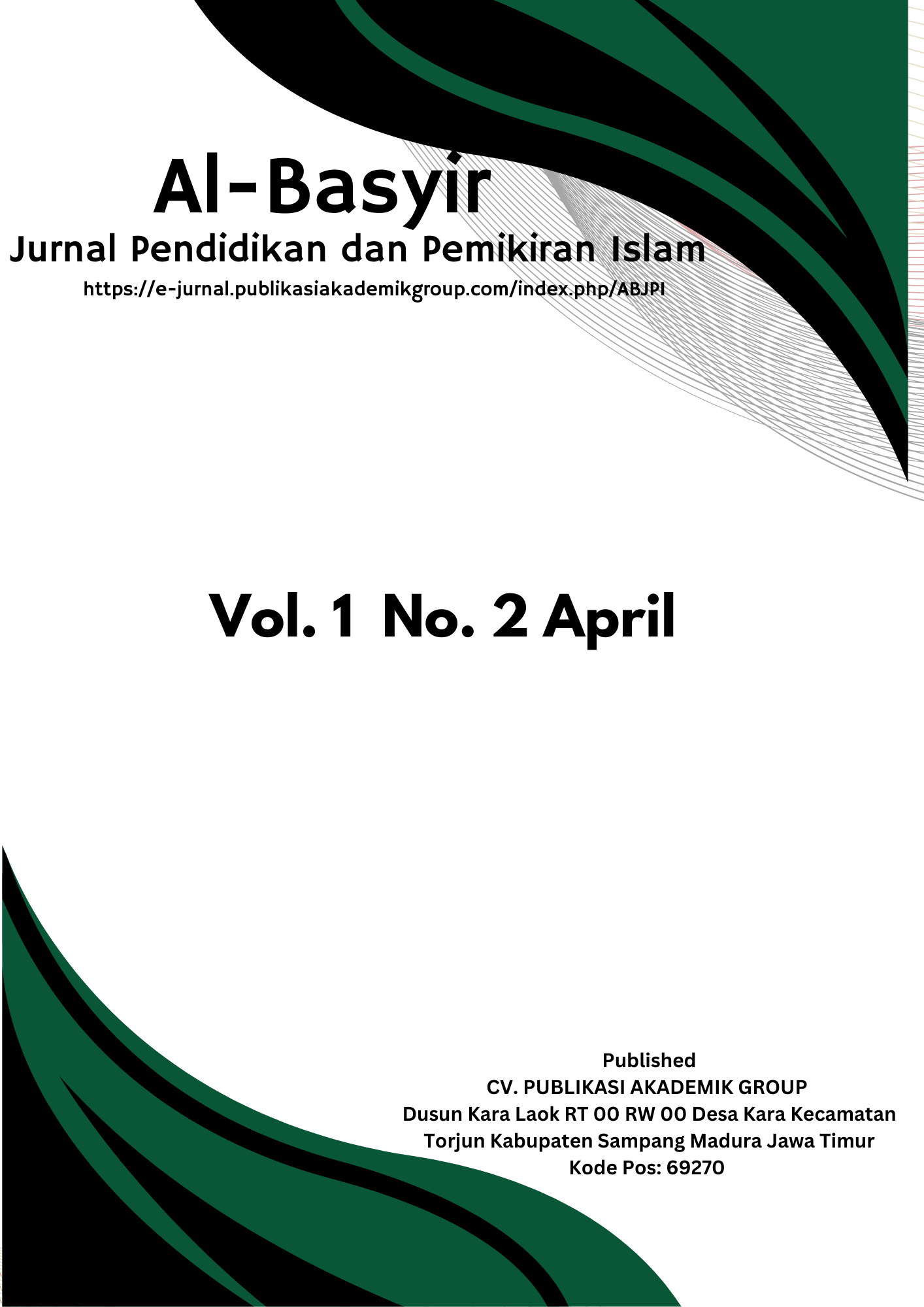 					View Vol. 1 No. 2 (2026): Pendidikan dan Pemikiran Islam
				