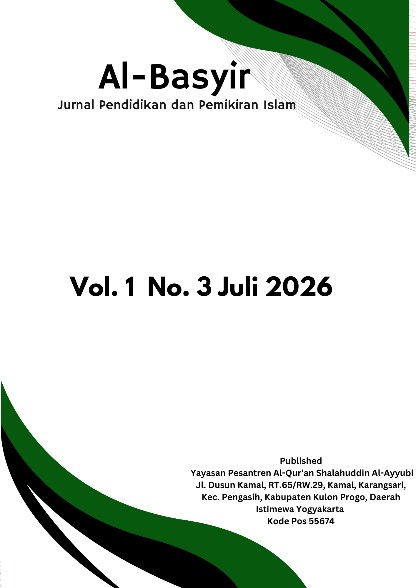 					View Vol. 1 No. 3 (2026): Jurnal Pendidikan dan Pemikiran Islam 
				