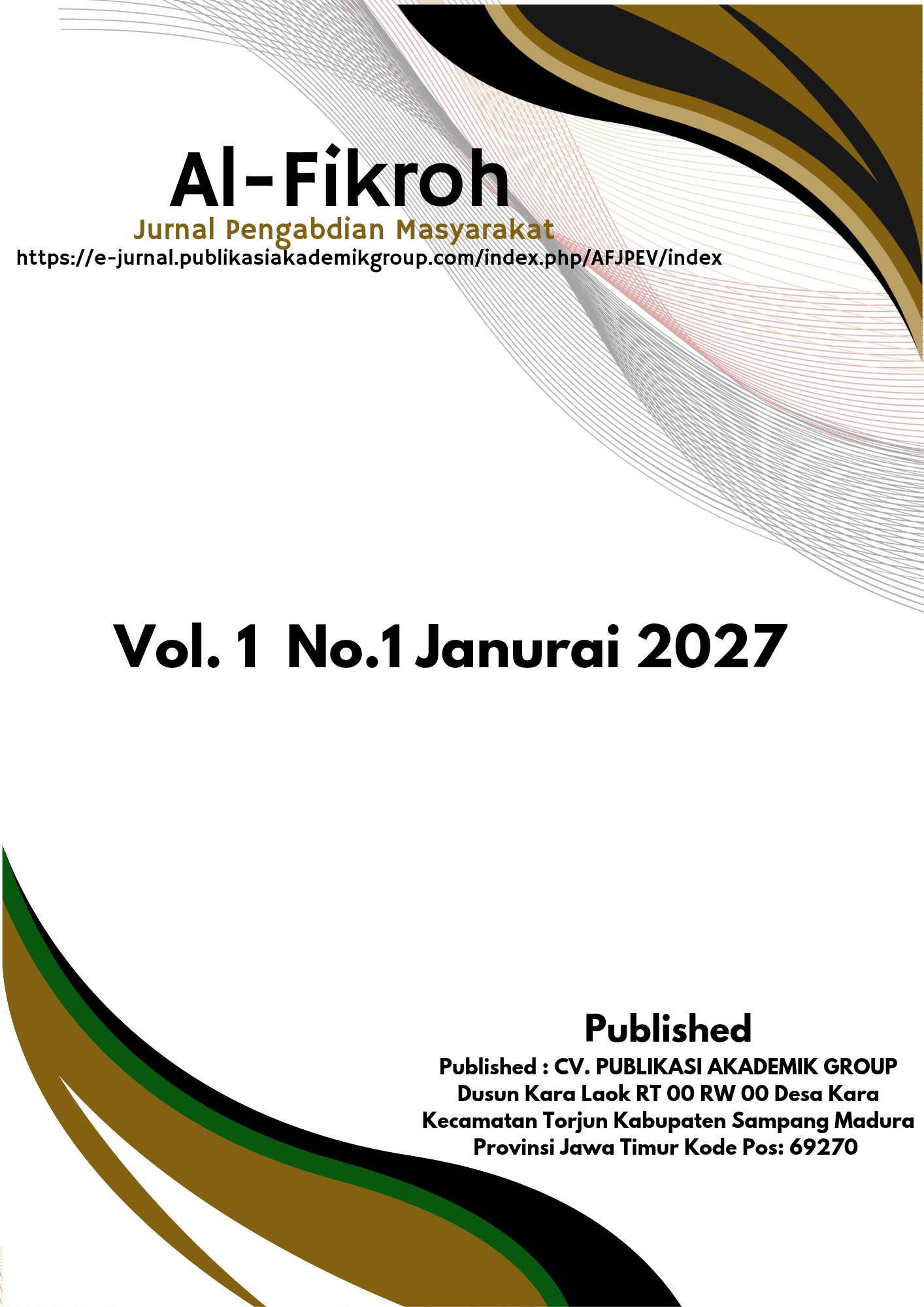 					View Vol. 1 No. 1 (2027): Al-Fikroh 
				