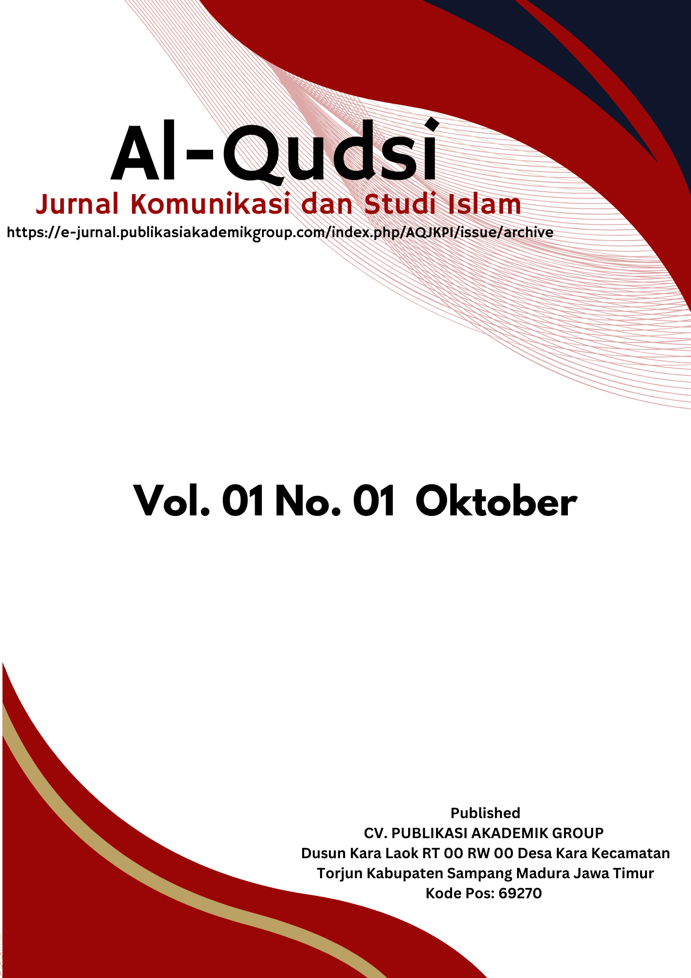					View Vol. 1 No. 1 (2025): Komunikasi dan Studi Islam 
				