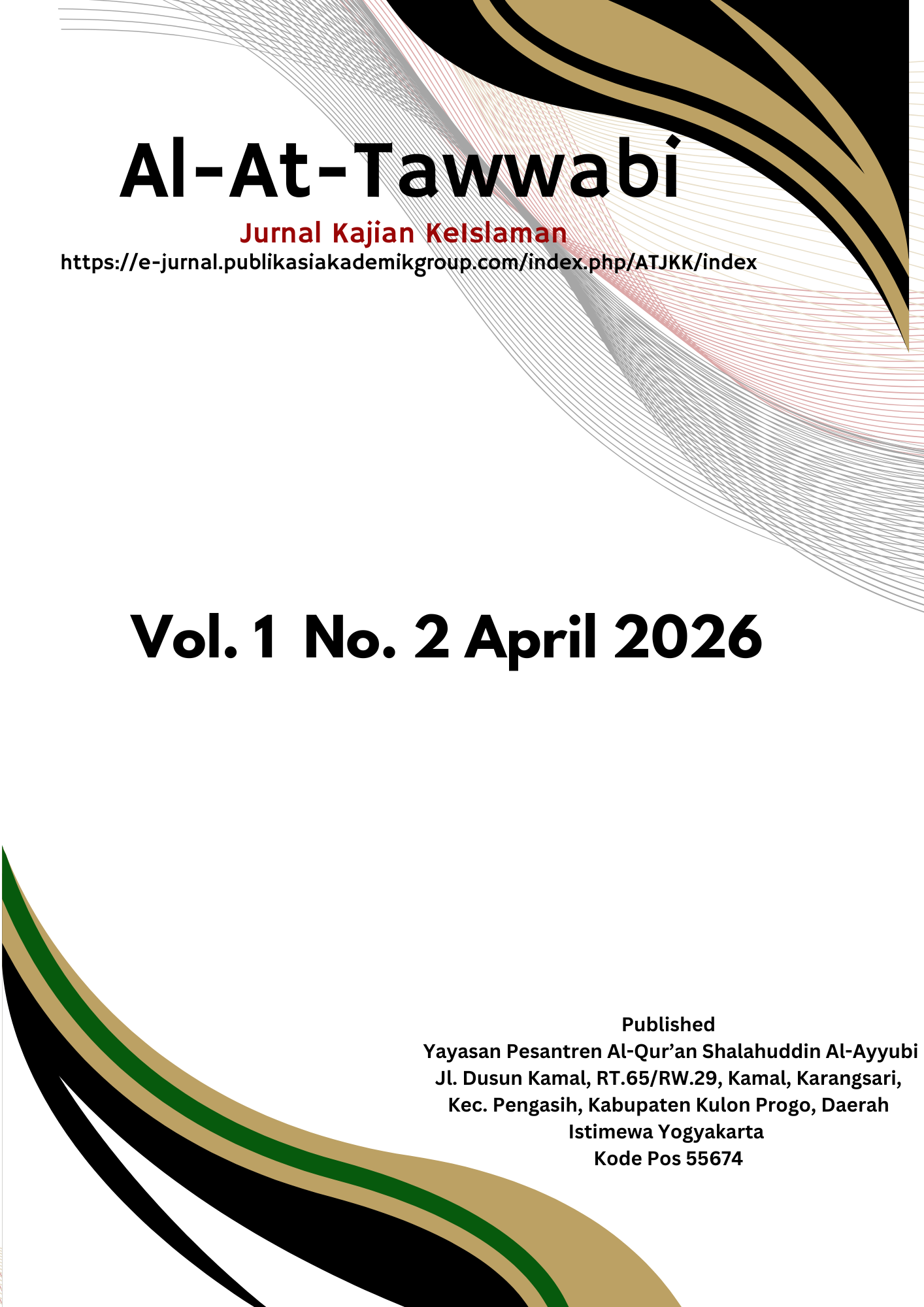 					View Vol. 1 No. 2 (2026):  Jurnal Keislaman
				